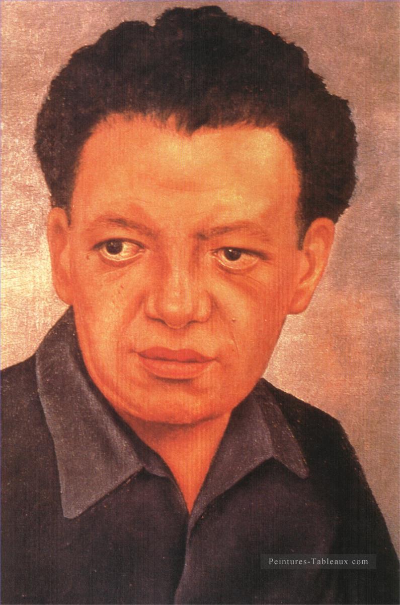 Portrait de Diego Rivera féminisme Frida Kahlo Peintures à l'huile